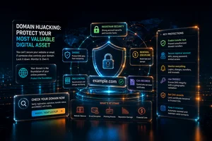 Domain Hijacking Prevention: Registrar Locks, DNSSEC, CAA, and Expiration Risks