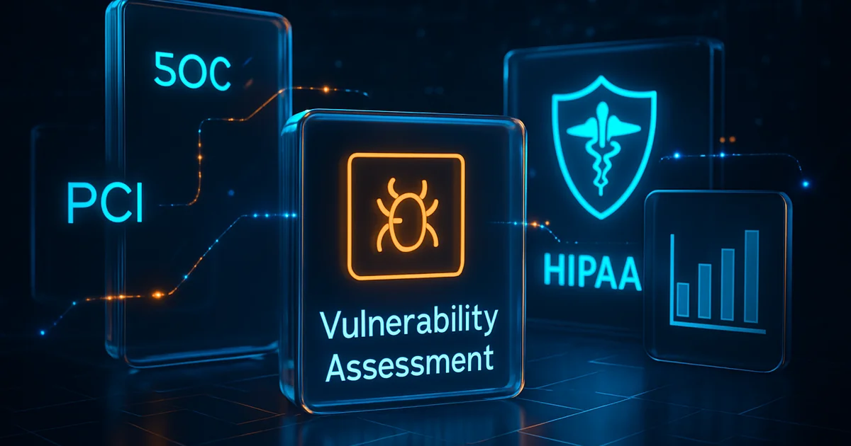 Screenshot of Vulnify scan report supporting compliance requirements