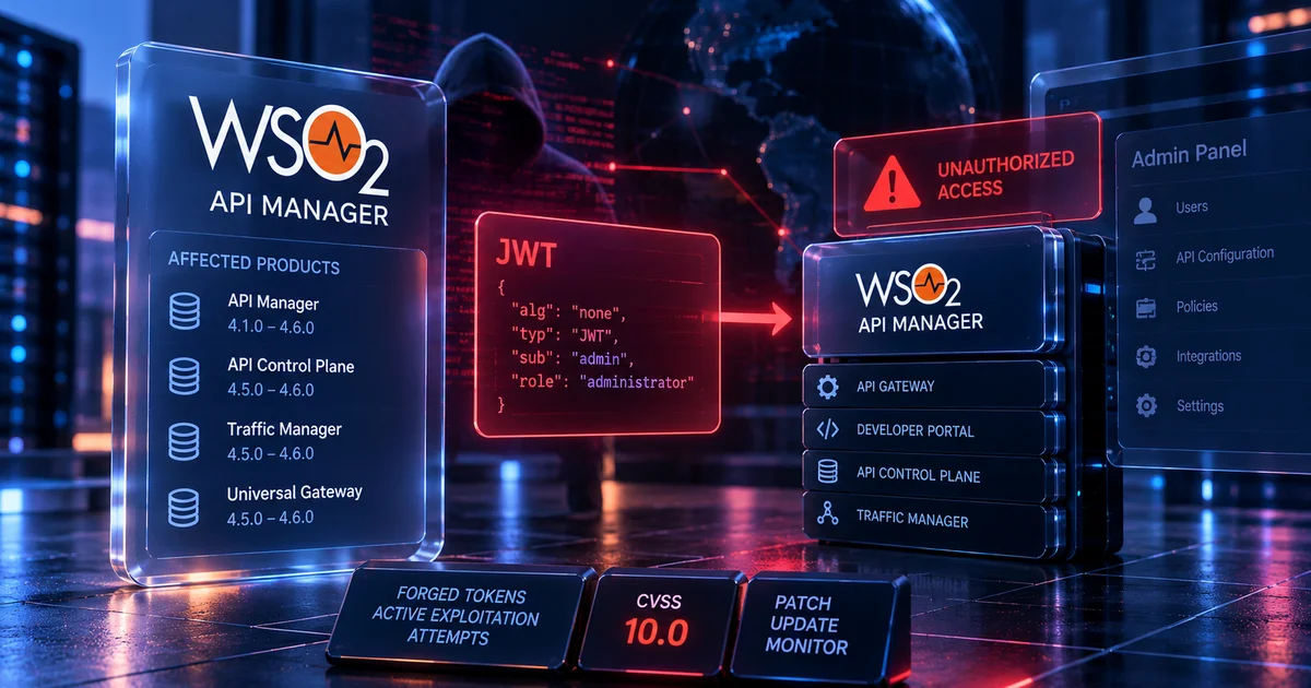 Security Brief: CVE-2026-5430 WSO2 API Manager JWT Bypass Targeted in Active Exploitation Attempts