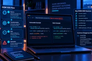 DOM XSS Explained: Sources, Sinks, Detection, and Prevention