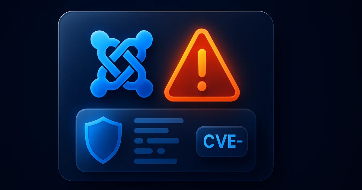 CISA security alert on Joomla JCE plugin vulnerability CVE-2026-48907 for federal agencies.